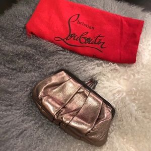 Christian Louboutin Mini Lula Frame Clutch